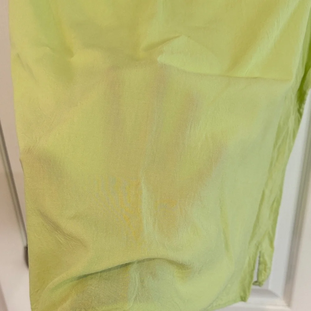 LOFT Lime Green Eyelet Tank Top - Picture 10 of 14